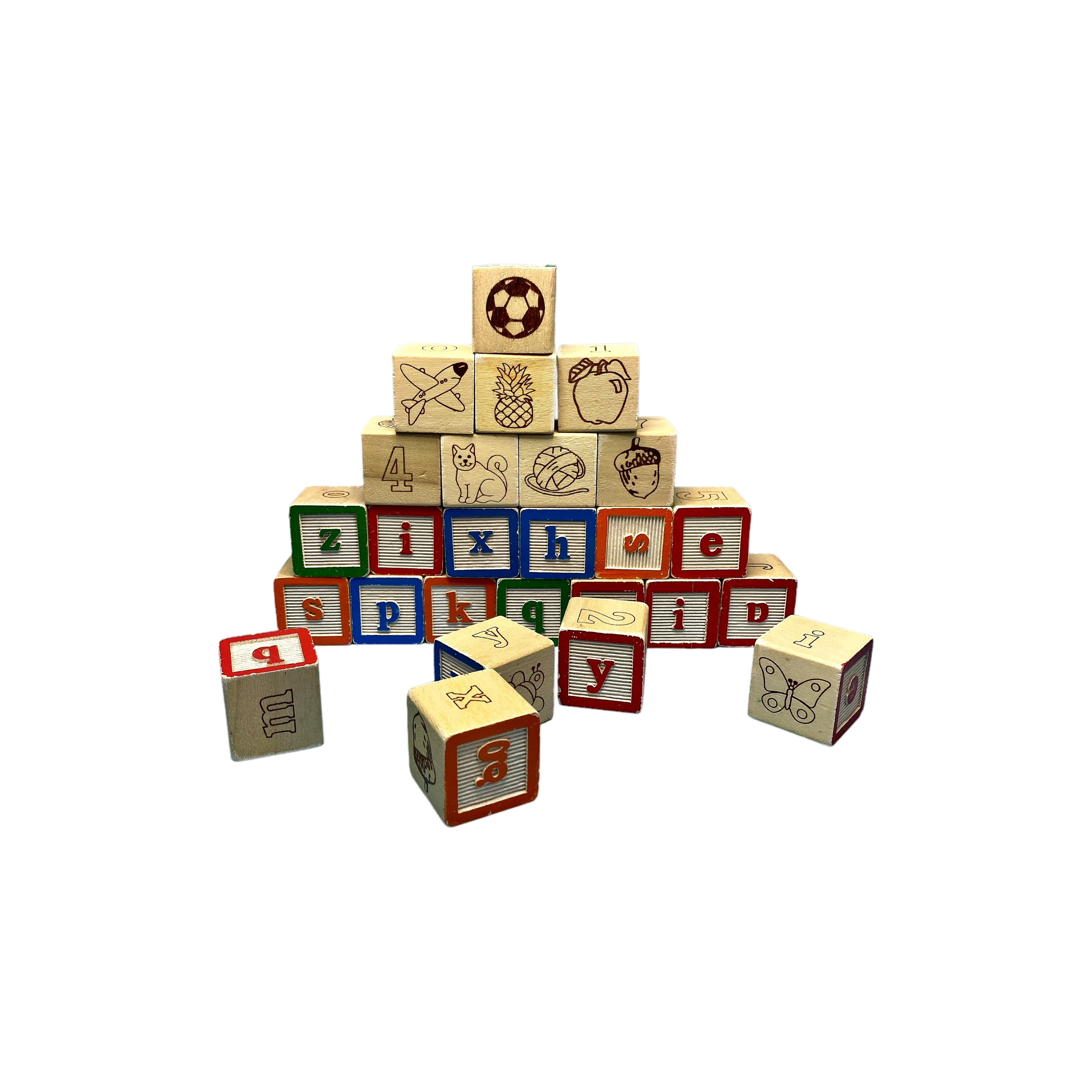Cube en bois - x26 Très bon état -  reconditionné disponible sur Label Emmaüs
